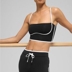 ALO Yoga Black and White Bandeau
